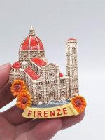 3d firenze florence italy fridge magnet travel souvenir gift,home & kitchen decoration magnetic sticker florence refrigerator magnet