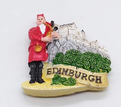 edinburgh scotland uk 3d fridge magnet travel souvenir gift collection home & kitchen decoration magnetic sticker edinburgh scotland refrigerator magnet