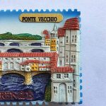 vecchio bridge florence italy fridge magnet souvenir gift home & kitchen decoration magnetic sticker firenze refrigerator magnet collection