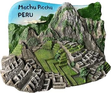 3d machu picchu peru fridge magnet travel souvenir gift,home & kitchen decoration magnetic sticker refrigerator magnet