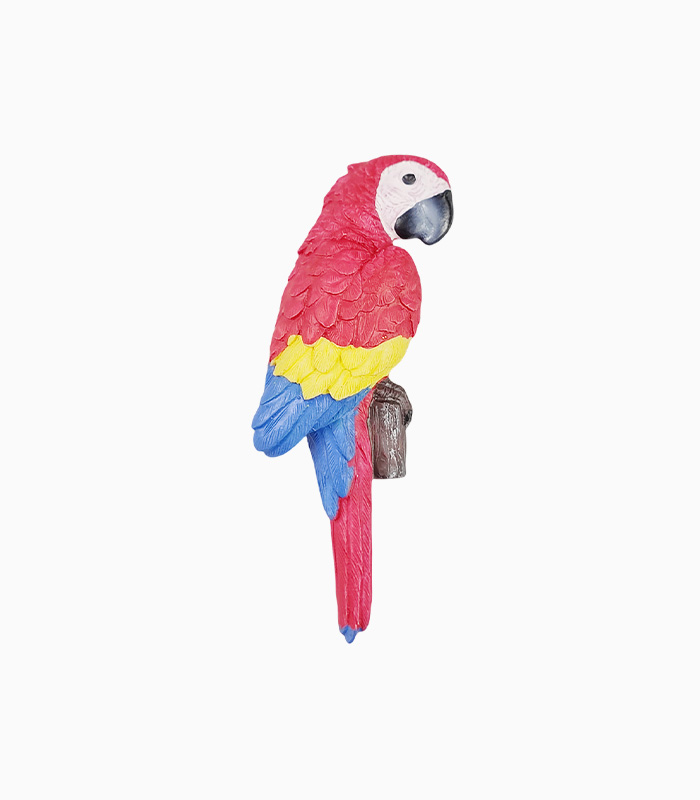 Costa Rica Refrigerator Magnet,Red Parrot Fridge Magnet,Costa Rica Souvenir Magnet,Tropical Bird Magnet,Macaw Fridge Decoration,Exotic Wildlife Souvenir,3D Costa Rica Magnet,Rainforest Bird Magnet,Costa Rica Travel Gift,Colorful Bird Magnet