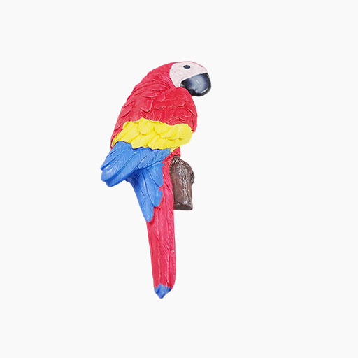 Costa Rica Refrigerator Magnet,Red Parrot Fridge Magnet,Costa Rica Souvenir Magnet,Tropical Bird Magnet,Macaw Fridge Decoration,Exotic Wildlife Souvenir,3D Costa Rica Magnet,Rainforest Bird Magnet,Costa Rica Travel Gift,Colorful Bird Magnet