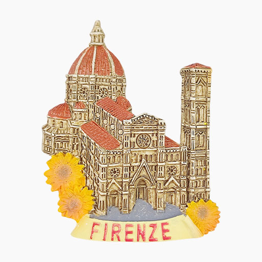 Florence Refrigerator Magnet,Italy Souvenir Magnet,Duomo di Firenze Fridge Magnet,Florence Cathedral Magnet,Italian Landmark Magnet,3D Florence Magnet,Tuscany Travel Souvenir,Giotto Bell Tower Magnet,Florence Tourist Gift,Italian Heritage Magnet