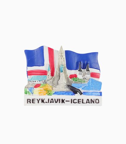 Reykjavik Refrigerator Magnet,Iceland Souvenir Magnet,Hallgrímskirkja Fridge Magnet,Harpa Concert Hall Magnet,Reykjavik Travel Souvenir,Iceland Landmark Fridge Decoration,Nordic Heritage Magnet,Iceland Tourist Gift,3D Reykjavik Magnet,Scandinavian Souvenir