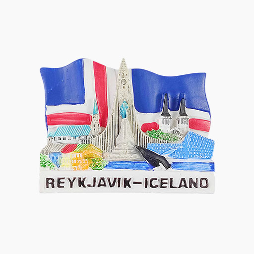 Reykjavik Refrigerator Magnet,Iceland Souvenir Magnet,Hallgrímskirkja Fridge Magnet,Harpa Concert Hall Magnet,Reykjavik Travel Souvenir,Iceland Landmark Fridge Decoration,Nordic Heritage Magnet,Iceland Tourist Gift,3D Reykjavik Magnet,Scandinavian Souvenir