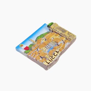 Lucca Refrigerator Magnet,Italy Souvenir Magnet,Tuscany Fridge Magnet,Amphitheater Square Magnet,Lucca Travel Souvenir,3D Italy Magnet,Medieval City Magnet,Italian Landmark Fridge Decoration,Tuscany Tourist Gift,Historic Lucca Souvenir