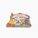 Las Vegas Refrigerator Magnet,Las Vegas Souvenir Magnet,Casino Fridge Magnet,Vegas Strip Magnet,USA Travel Souvenir,Poker Chips Fridge Magnet,Gambling Culture Souvenir,Slot Machine Magnet,Colorful Las Vegas Gift,Vegas Tourist Magnet