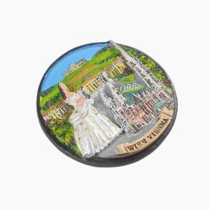 Vienna Refrigerator Magnet,Austria Souvenir Magnet,Schönbrunn Palace Fridge Magnet,St. Stephen&#039;s Cathedral Magnet,Austrian Landmark Magnet,Vienna Travel Souvenir,Austria Tourist Gift,Vienna Cultural Magnet,Historic Austria Fridge Decoration,Vienna 3D Magnet