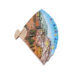 lyon france fridge magnet city landmark & character travel souvenir for refrigerator