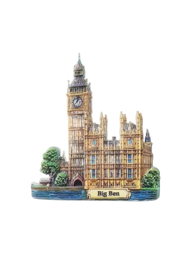 big ben london fridge magnets – uk landmark 3d travel souvenir gift, british fridge & office decoration (2)
