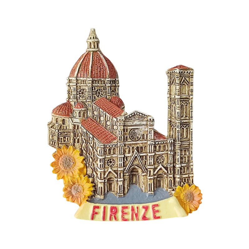 florence italy fridge magnet – duomo firenze design travel souvenir & kitchen decoration