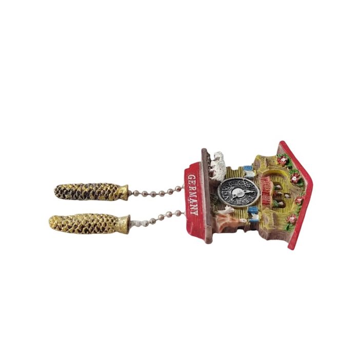 germany fridge magnet – traditional cuckoo clock design travel souvenir & vintage décor