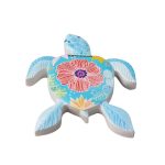 hurghada egypt fridge magnet sea turtle floral design travel souvenir gift & memo board décor