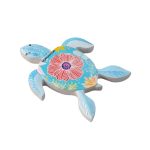 hurghada egypt fridge magnet sea turtle floral design travel souvenir gift & memo board décor