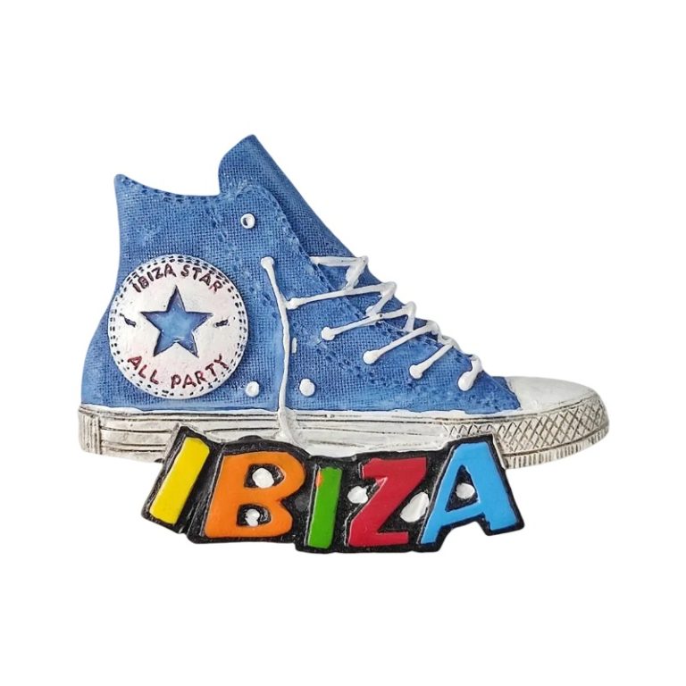 ibiza spain fridge magnet cool shoe design party souvenir & whiteboard décor