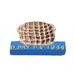 france fridge magnet d day 6.6.1944 historic landing scene military souvenir décor