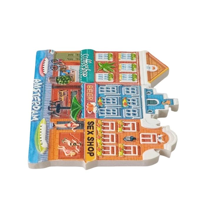 amsterdam netherlands fridge magnet urban culture travel souvenir & whiteboard decoration