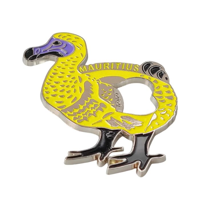 yellow dodo bird mauritius fridge magnet exotic animal travel gift & magnetic opener