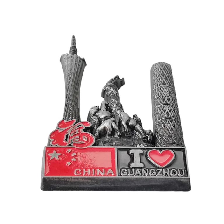 san francisco usa fridge magnet retro cable car travel gift & fridge decoration (silver tone)