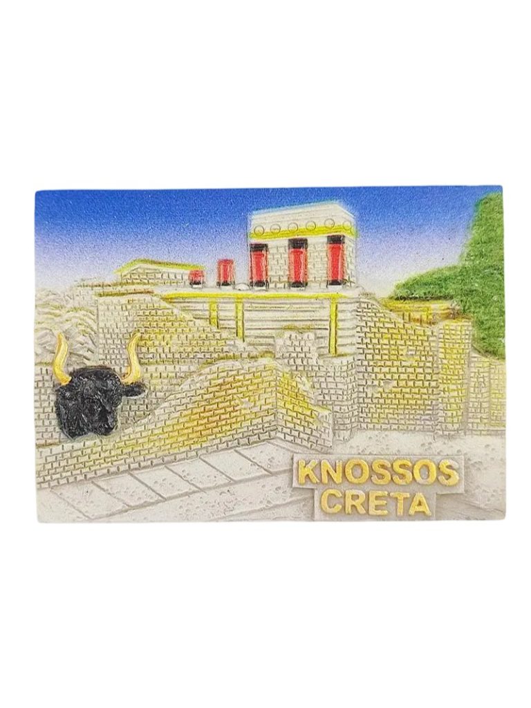 knossos palace crete fridge magnet – ancient greece souvenir from creta island (2)