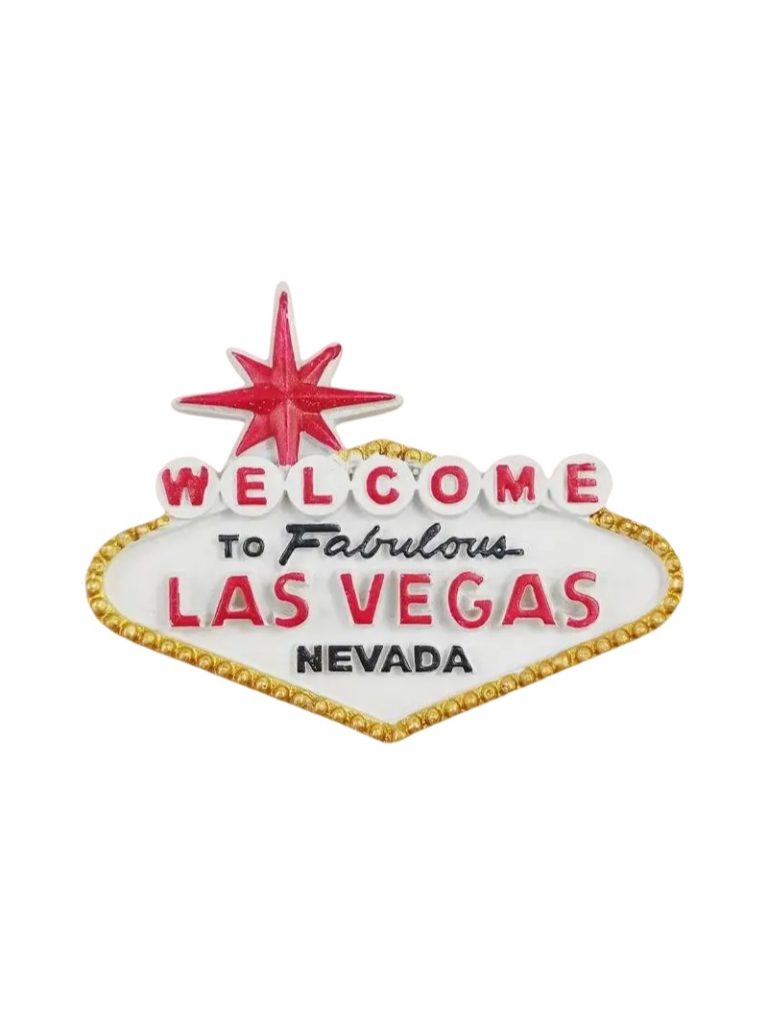 las vegas nevada fridge magnet – welcome sign souvenir from the usa (6)