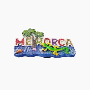 menorca spain fridge magnet souvenir gift home kitchen decoration 3d magnetic polyresin craft