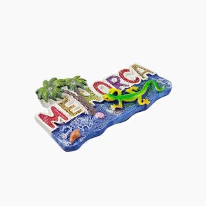 menorca spain fridge magnet souvenir gift home kitchen decoration 3d magnetic polyresin craft