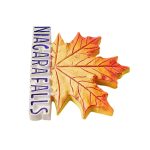 niagara falls canada fridge magnet – autumn maple leaf design travel souvenir & whiteboard décor