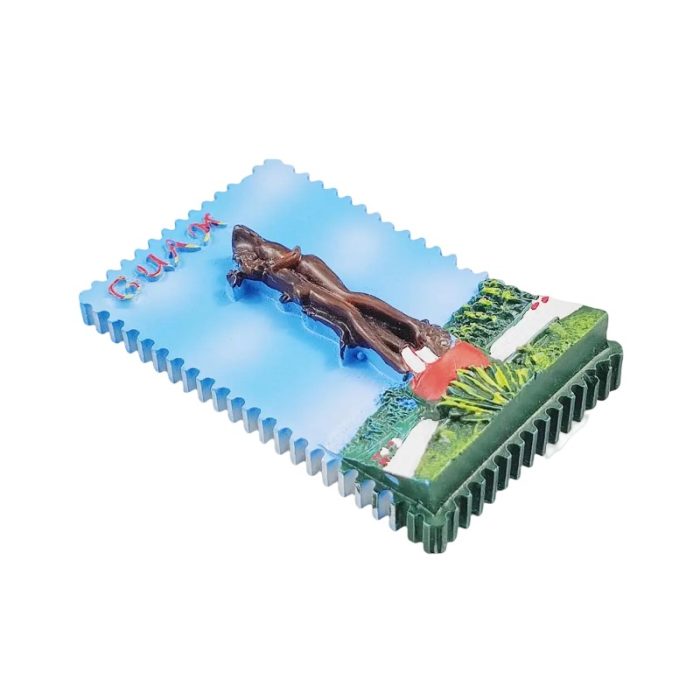 pacific island guam fridge magnet – vacation keepsake gift