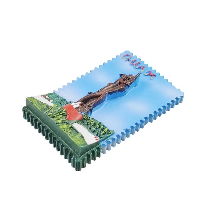 pacific island guam fridge magnet – vacation keepsake gift