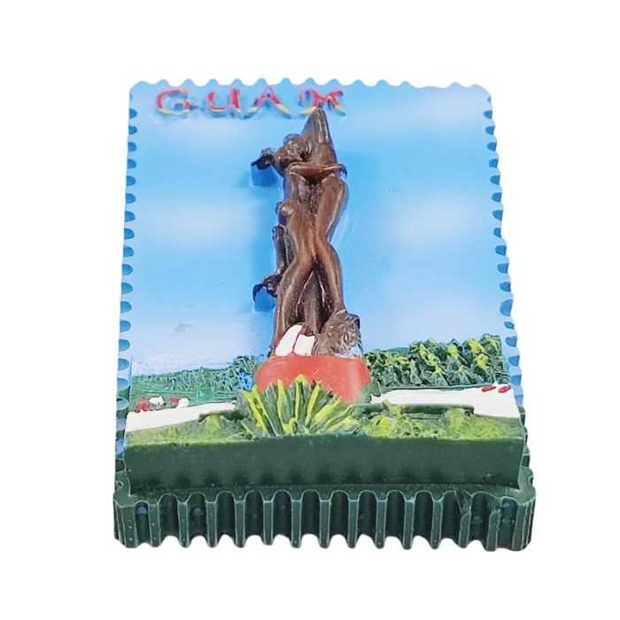 pacific island guam fridge magnet – vacation keepsake gift