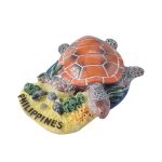 philippines fridge magnet – sea turtle beach design, island nature travel souvenir & ocean décor
