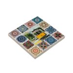portugal traditional tiles & tram magnet lisbon tourist souvenir & home decoration