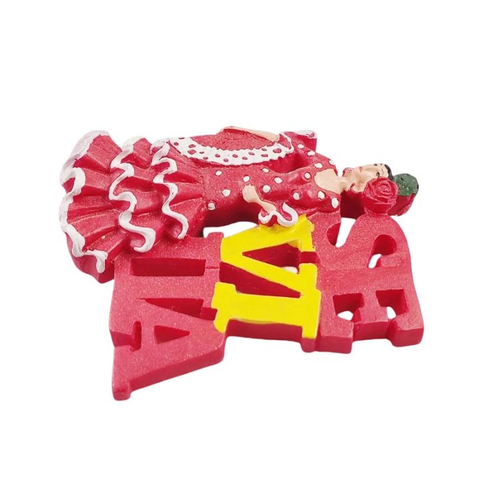 spanish flamenco dancer fridge magnet seville travel souvenir & fridge collectible