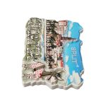 split croatia fridge magnet cute donkey landmark design souvenir for magnetic board or travel collection
