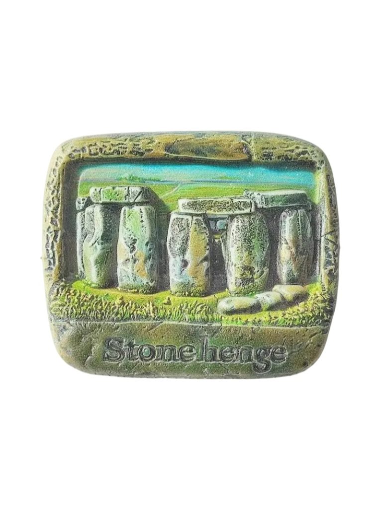 stonehenge fridge magnets – ancient landmark stone circle, uk heritage travel souvenir for kitchen or office (2)