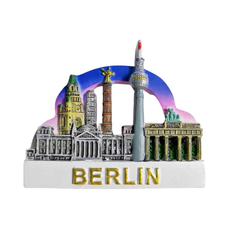 berlin cityscape germany fridge magnet historic architecture & modern charm