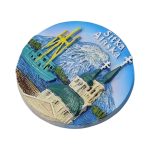 sitka alaska usa fridge magnet ocean & mountain view decorative travel gift for fridge or wall