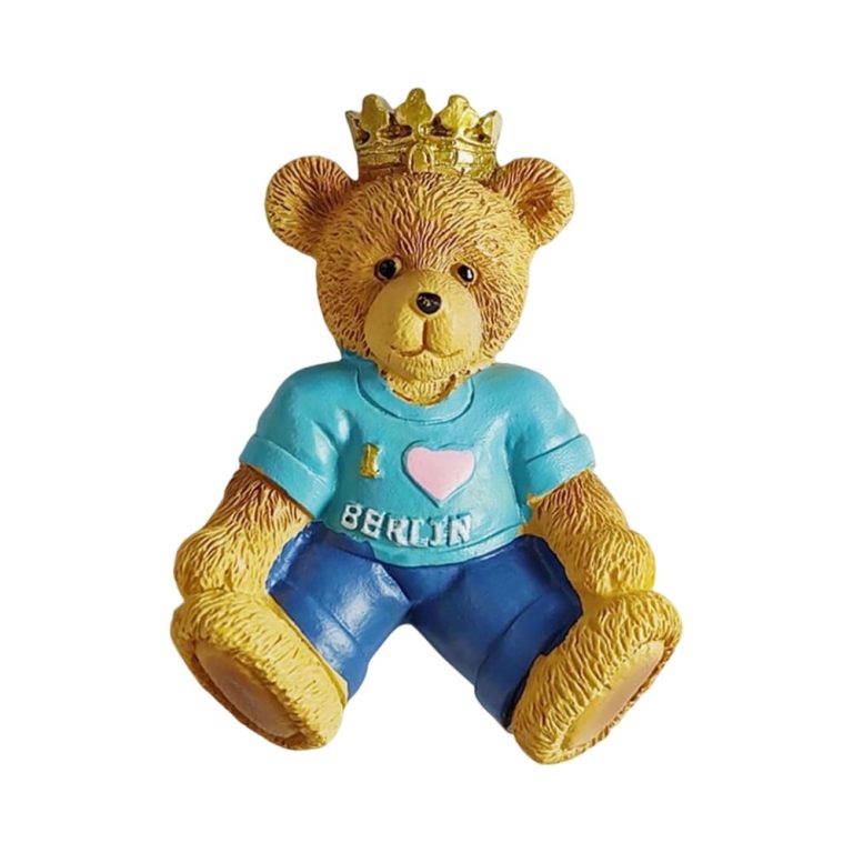 berlin germany fridge magnets teddy bear keepsake & whiteboard magnetic accent