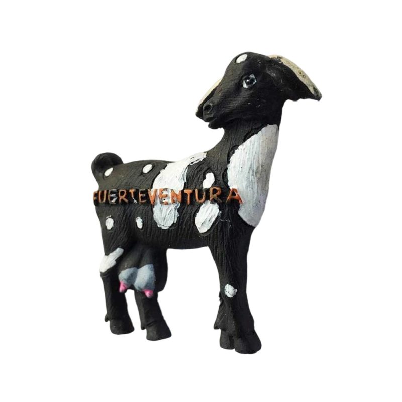 spotted goat fuerteventura spain fridge magnet rustic island souvenir & animal lovers gift