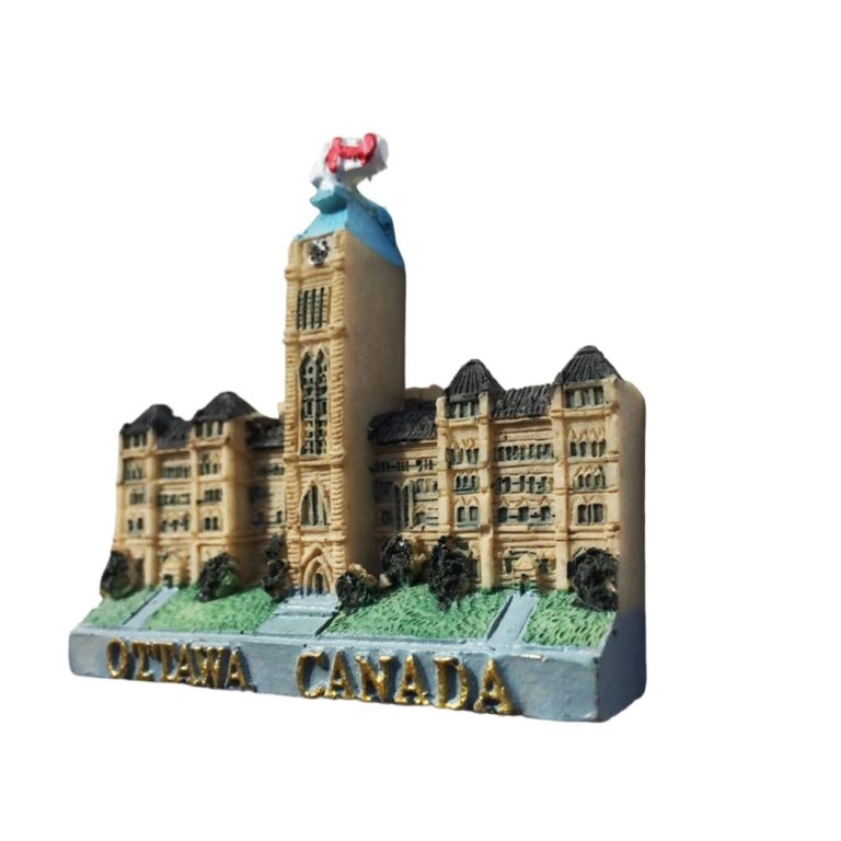 ottawa canada parliament building fridge magnet – historic landmark travel souvenir & fridge display