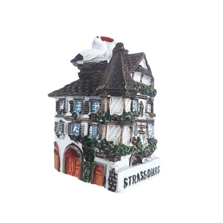alsace house strasbourg france fridge magnet fairy tale travel keepsake & charming magnetic decor