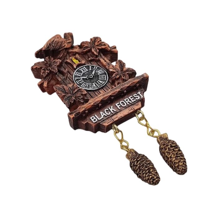 black forest germany fridge magnets – classic cuckoo clock charm souvenir & magnetic woodland accent