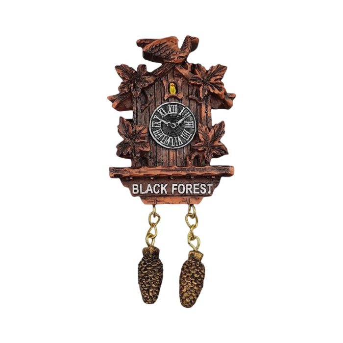 black forest germany fridge magnets – classic cuckoo clock charm souvenir & magnetic woodland accent