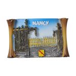 nancy france fridge magnet – elegant iron gates & lorraine architecture travel souvenir keepsake