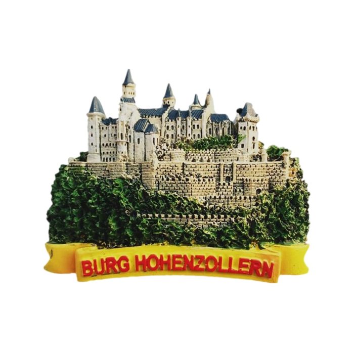 burg hohenzollern castle germany fridge magnet medieval fortress gift & historical home accent