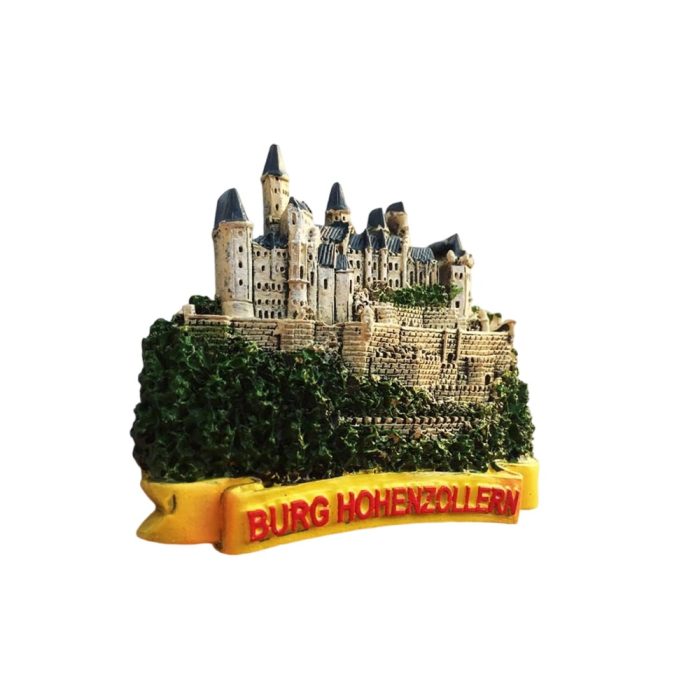 burg hohenzollern castle germany fridge magnet medieval fortress gift & historical home accent