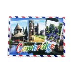cambridge uk fridge magnet colorful postcard style travel souvenir & fridge display gift