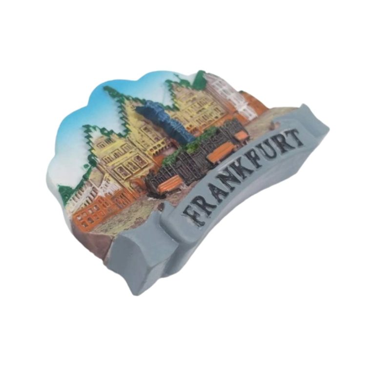 frankfurt germany fridge magnet historic römer building souvenir & classic german landmark decor