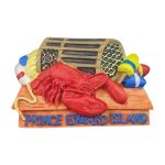 prince edward island lobster fridge magnet – east coast canada travel souvenir gift & nautical kitchen decor